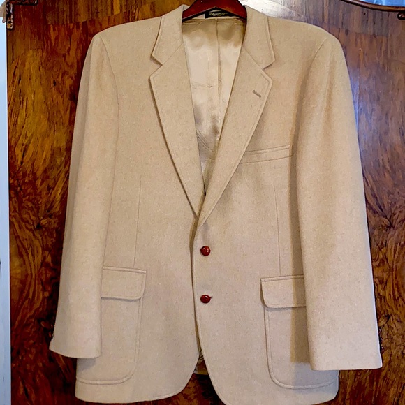Classic Camel Hair Jacket - Picture 1 of 10